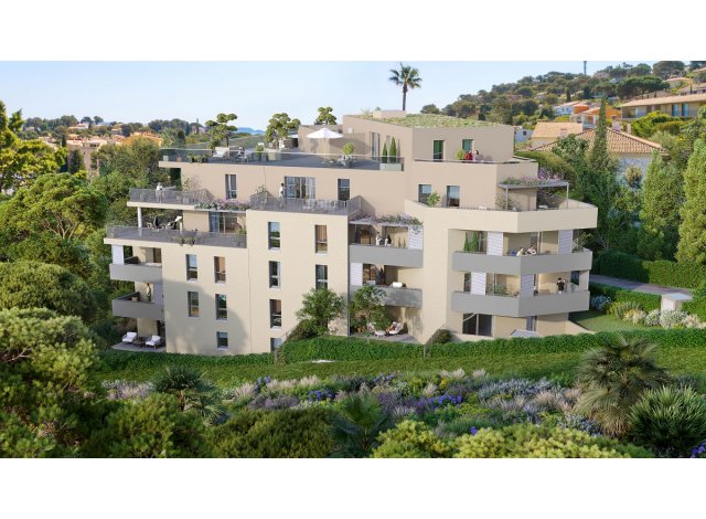 Investissement locatif en France : programme immobilier neuf pour investir Cosy Bay  Cavalaire-sur-Mer