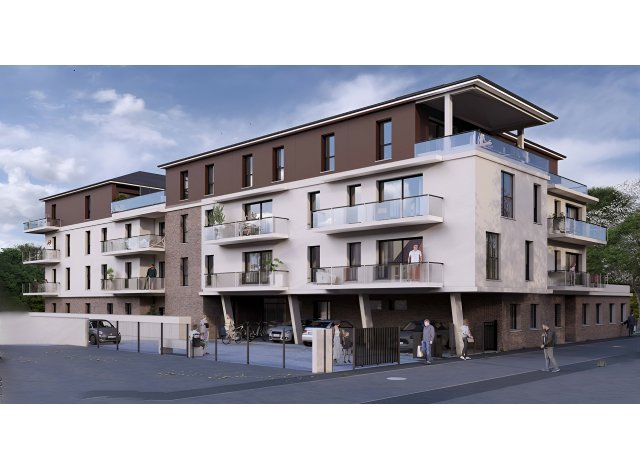 Programme immobilier neuf co-habitat Saint Exupéry  Bonsecours