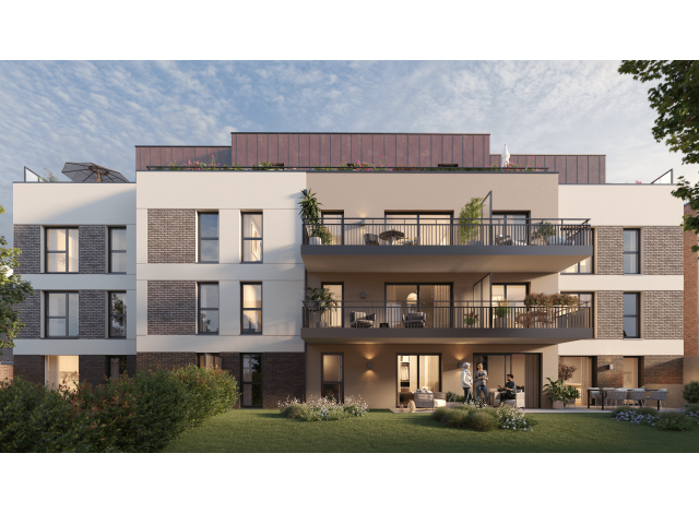 Programme immobilier neuf co-habitat 22 Pouchet  Rouen