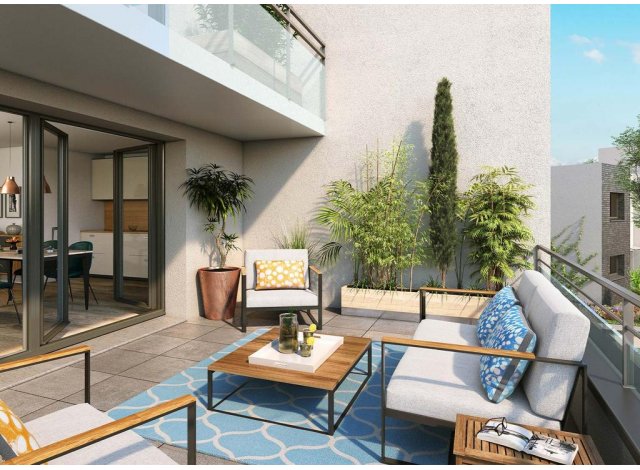 Investissement locatif en France : programme immobilier neuf pour investir Résidence Launay  Montigny-lès-Cormeilles