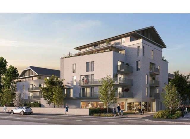 Investissement locatif en Centre Val de Loire : programme immobilier neuf pour investir Hikari  Orléans