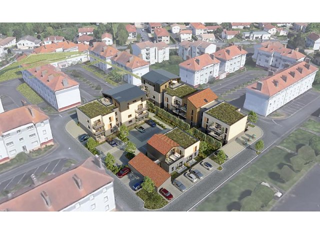 Programme immobilier neuf co-habitat Carré Mélusine  Niort