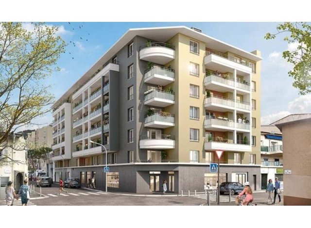 Investissement locatif en Paca : programme immobilier neuf pour investir Nice C1  Nice