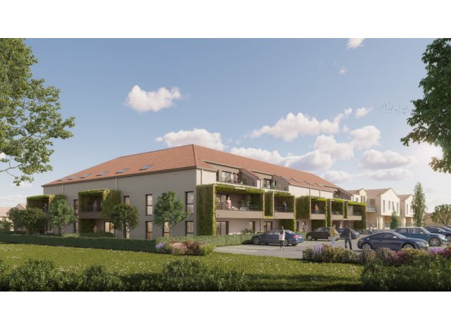 Investissement locatif  Marly : programme immobilier neuf pour investir Le Hameau des Hirondelles  Cattenom