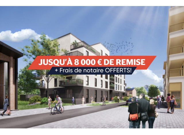 Investissement locatif  Thionville : programme immobilier neuf pour investir Oxygene  Montigny-lès-Metz