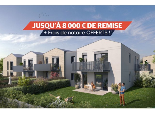 Investissement locatif  Pessac : programme immobilier neuf pour investir Le Clos Semillon  Pessac