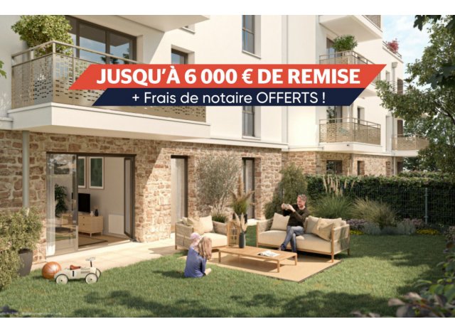 Programme immobilier neuf co-habitat Jardins Joïa  Conflans-Sainte-Honorine