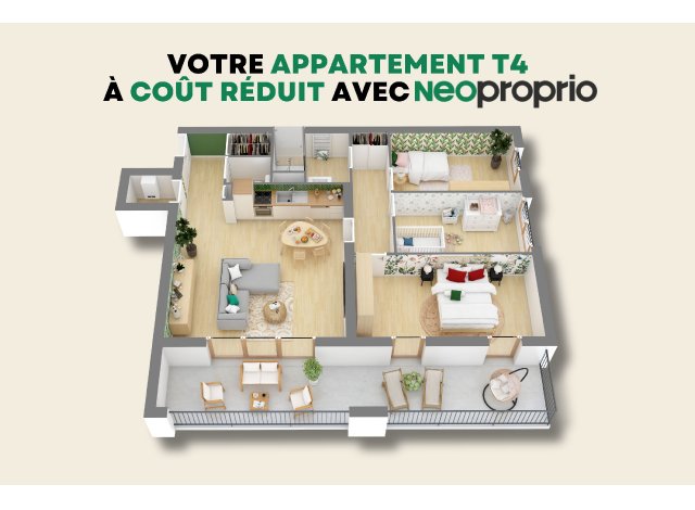 Programme neuf Orea - Neoproprio  Nantes