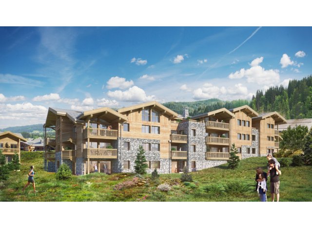 Programme immobilier avec maison ou villa neuve La Ferme des Pistes  Les-Gets