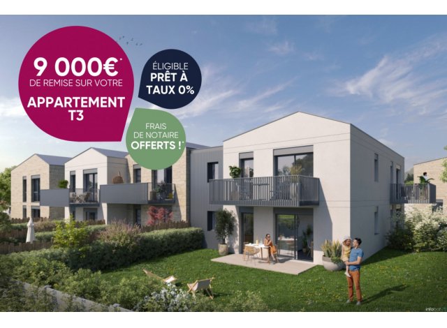 Investissement locatif  Marcheprime : programme immobilier neuf pour investir Le Clos Semillon  Pessac