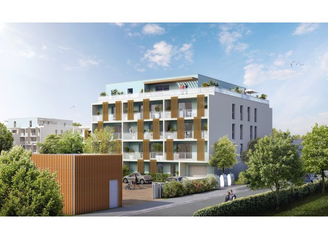 Investissement locatif  Saint-Pierre-des-Corps : programme immobilier neuf pour investir Green Lux  Tours
