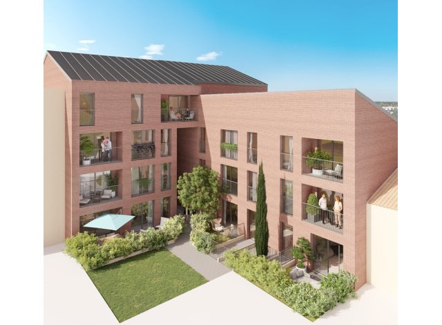 Programme immobilier neuf co-habitat Ecrin des Minimes  Toulouse