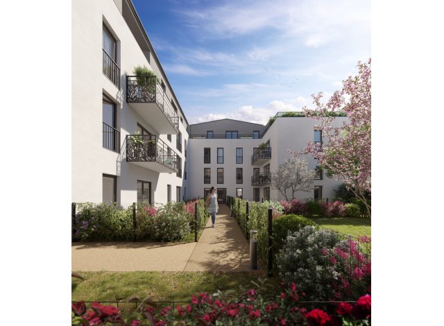 Programme immobilier neuf co-habitat Le Domaine de Sisley  Villeneuve-la-Garenne