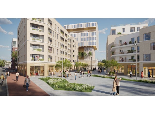 Programme immobilier neuf co-habitat Lumine&sens  Fontenay-sous-Bois