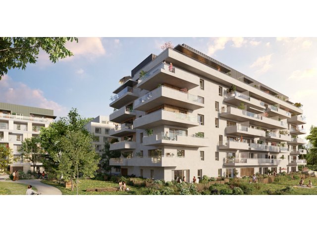 Programme neuf L'Eveil - Logements Bât P1 - P2 - Ostara à Annecy