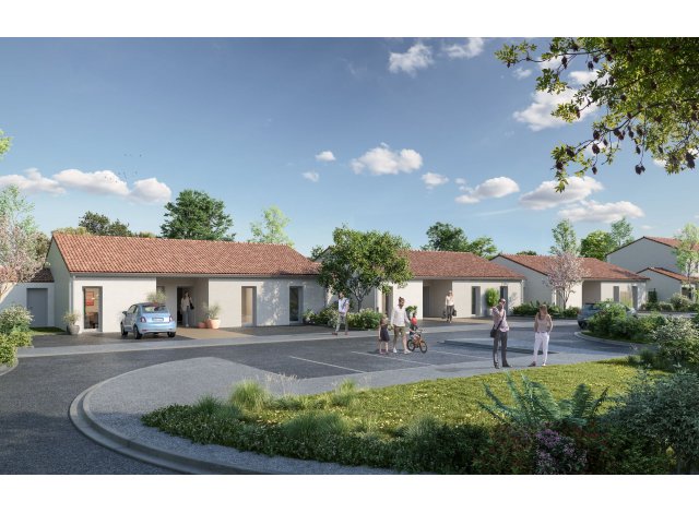 Programme immobilier avec maison ou villa neuve Le Clos Angélique  Chauray