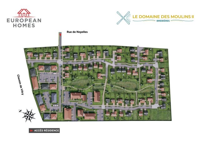 Projet immobilier Brebires