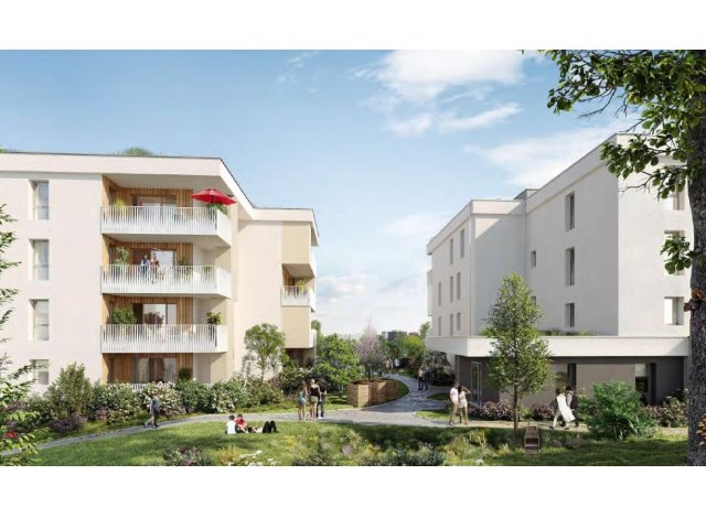 Investissement locatif en France : programme immobilier neuf pour investir Les Camarines  Annecy