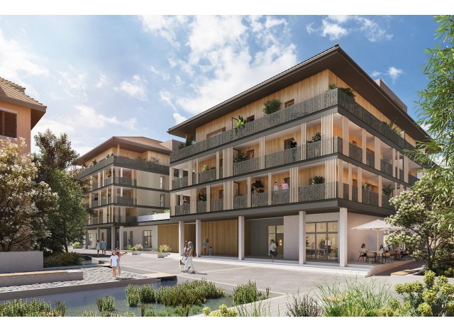 Investissement locatif  Praz-sur-Arly : programme immobilier neuf pour investir Les Nouveaux Quais  Bonneville