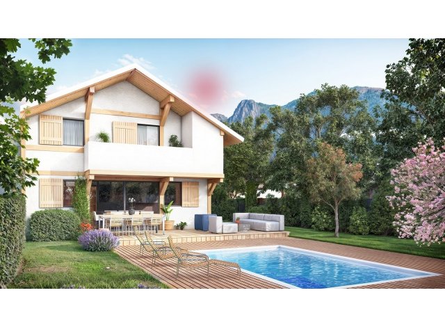 Programme immobilier avec maison ou villa neuve Les Jardins de Danguy  Saint-Pierre-en-Faucigny