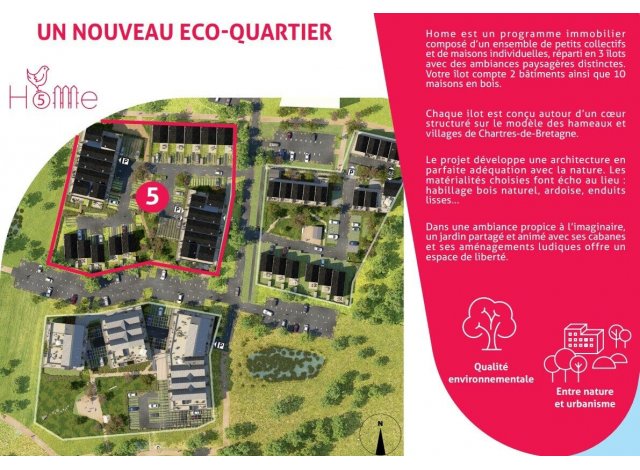 Eco construction Chartres-de-Bretagne