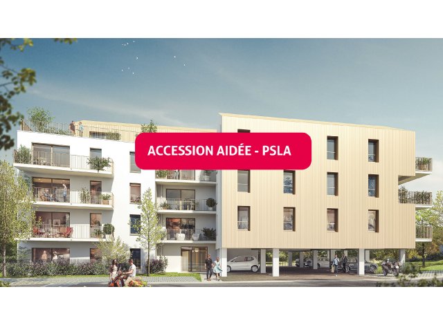 Investissement locatif  Issenheim : programme immobilier neuf pour investir Racine  Ploermel