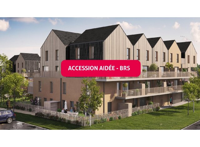 Programme immobilier neuf Home - Accession Aidée - BRS  Chartres-de-Bretagne