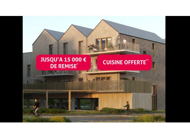 Investissement locatif  Janz : programme immobilier neuf pour investir Home  Chartres-de-Bretagne