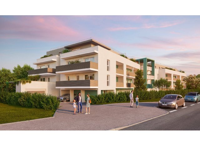 Investissement locatif  Le Versoud : programme immobilier neuf pour investir Coté Poesie  Saint-Martin-d'Hères