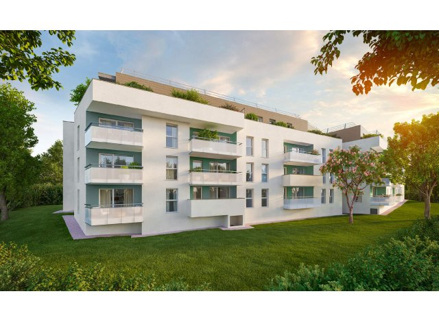 Investissement locatif  Seyssinet-Pariset : programme immobilier neuf pour investir Coté Poesie  Saint-Martin-d'Hères