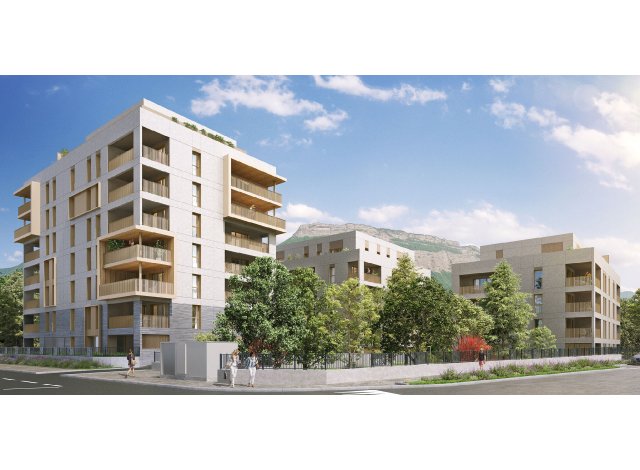 Investissement locatif en Rhne-Alpes : programme immobilier neuf pour investir Les Jardins du Taillis  Gières