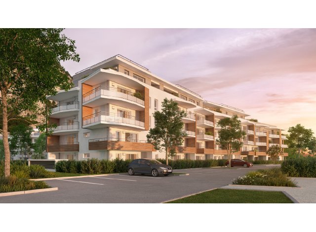 Investissement locatif  Grenoble : programme immobilier neuf pour investir Résidence Chamarande  Sassenage