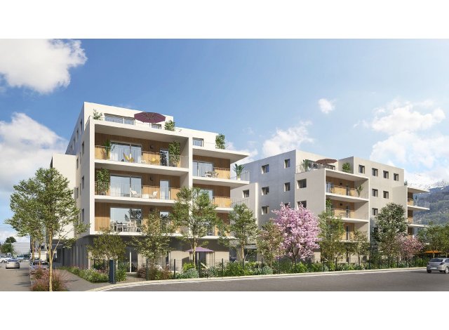 Investissement locatif en Rhne-Alpes : programme immobilier neuf pour investir Le Galisea  Crolles