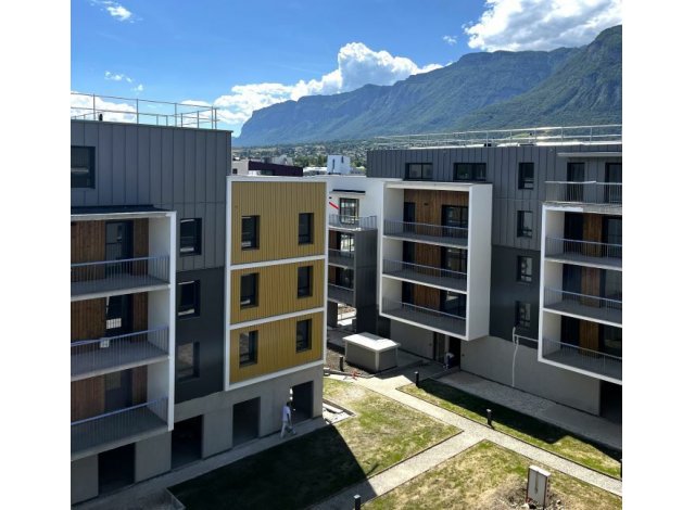 Investissement locatif en Rhne-Alpes : programme immobilier neuf pour investir L'Evasion  Crolles