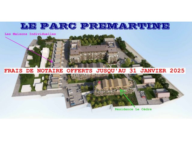 Appartements et maisons neuves Le Parc Premartine  Le Mans