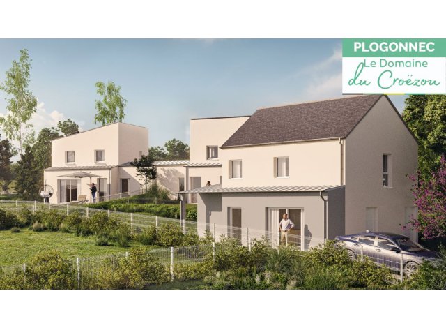 Eco habitat programme Maisons du Domaine du Croëzou Plogonnec