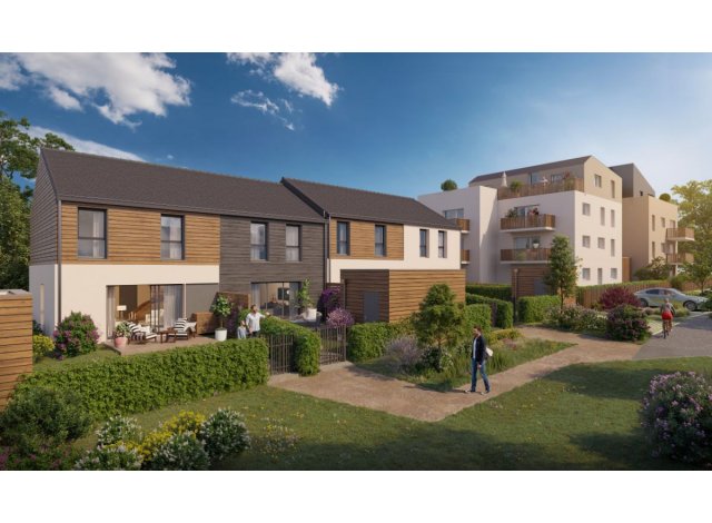 Programme immobilier avec maison ou villa neuve Bloom Village  Vern-sur-Seiche