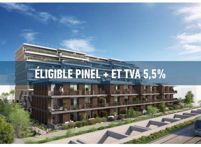 Investissement locatif  Bordeaux : programme immobilier neuf pour investir Green Way  Bordeaux