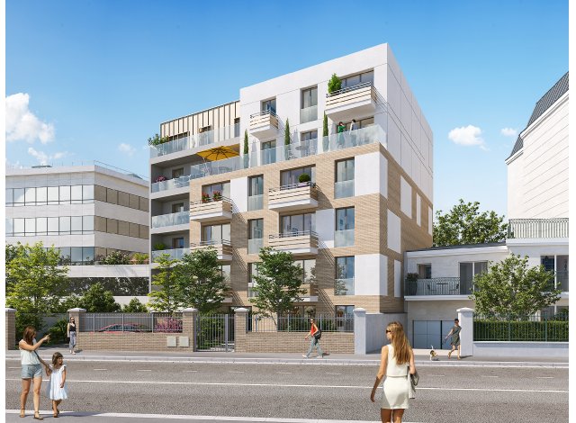 Investissement locatif  Villennes-sur-Seine : programme immobilier neuf pour investir Esprit Flor  Poissy