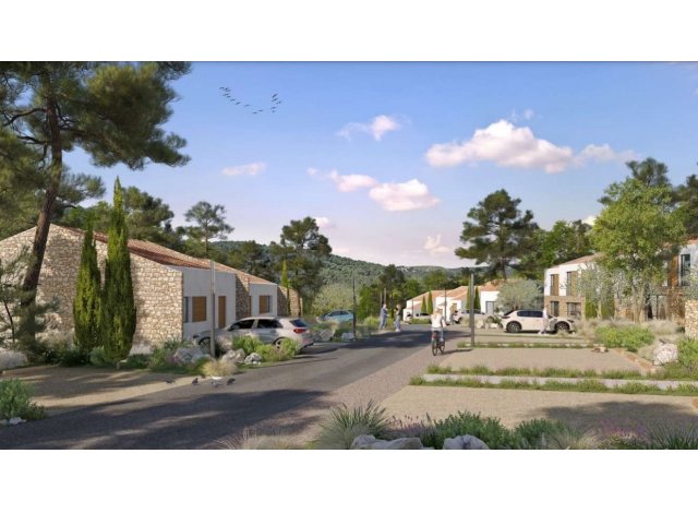 Villas neuves co-habitat Cote Bleue  Ensues-la-Redonne