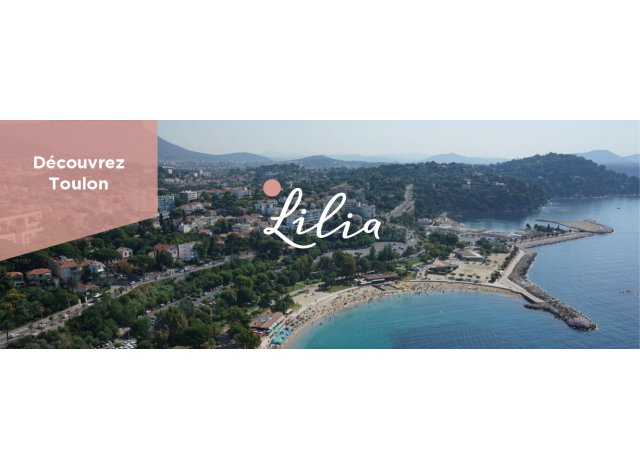 Investissement locatif  Hyres : programme immobilier neuf pour investir Résidence Lilia  Toulon