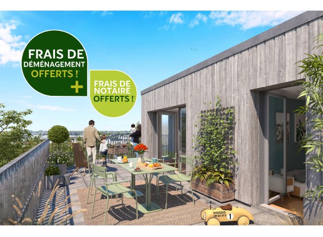 Programme immobilier neuf co-habitat Naturéo  Nantes