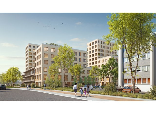 Investissement locatif  Saint-Herblain : programme immobilier neuf pour investir Urban Lives  Nantes