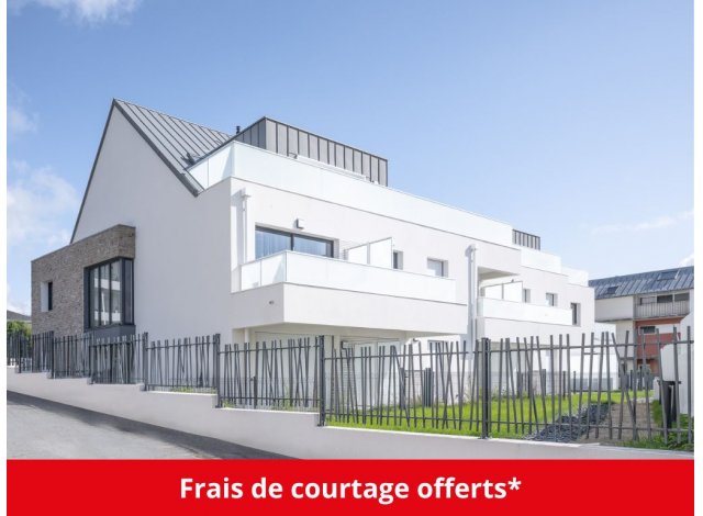 Investissement locatif  Vannes : programme immobilier neuf pour investir Villa Marine  Larmor-Plage