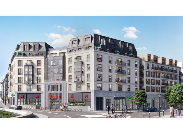 Investissement locatif  Carrires-sous-Poissy : programme immobilier neuf pour investir A Sartrouville, en Plein Coeur de Ville!  Sartrouville