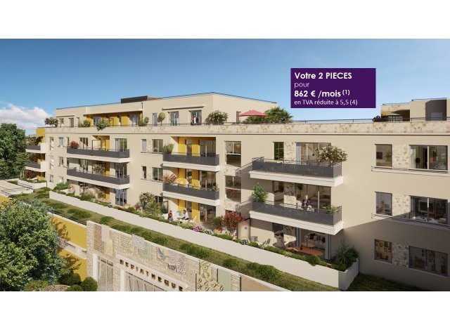 Investissement locatif  Saint-Ouen-sur-Seine : programme immobilier neuf pour investir Villa Arnoni  Arnouville