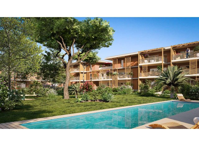 Programme immobilier neuf co-habitat 4 Pièces Vue Étang de Thau  Balaruc-les-Bains