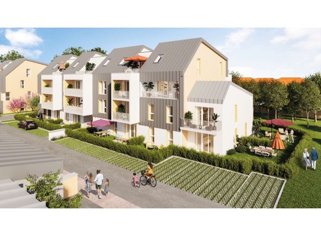 Programme immobilier avec maison ou villa neuve Ecrin Littoral  Granville