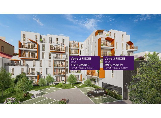 Programme immobilier neuf avec promotion Design  Évry-Courcouronnes