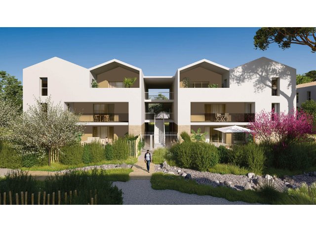 Investissement locatif  Orange : programme immobilier neuf pour investir Domaine Hestia  Rodilhan